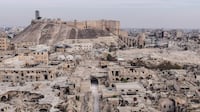 The recently reopened citadel of Aleppo, Syria's second city. Moawia Atrash for The National