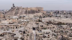 The recently reopened citadel of Aleppo, Syria's second city. Moawia Atrash for The National