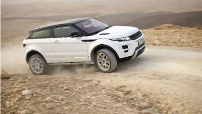 The new Evoque marks a sea change in strategy for Range Rover, but its stylish looks and luxurious interior will ensure that the car is a sure-fire hit in the UAE. Courtesy of Range Rover