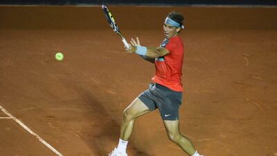 Rafael Nadal competed in his 800th career match on Tuesday. Buda Mendes / Getty Images