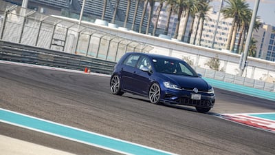 Cornering in a Golf.