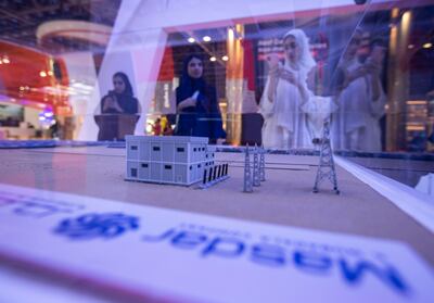 Masdar has been rapidly expanding its renewables portfolio. Ruel Pableo / The National