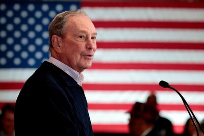 US Democratic presidential hopeful and former New York Mayor Michael Bloomberg will sell his news company if he succeeds in his presidential bid. Photo: AFP