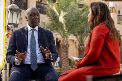 IFC's Makhtar Diop said the UAE is at the heart of many key conversations. Ahmed Ramzan / The National