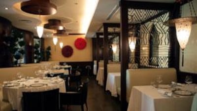 The Mombasa Grille at Abu Dhabi's Souq Qaryat Al Beri.