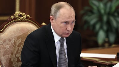 Russian President Vladimir Putin has made tough demands on the West, calling for Nato's presence from countries that joined the alliance after 1997 to be scaled back. AFP