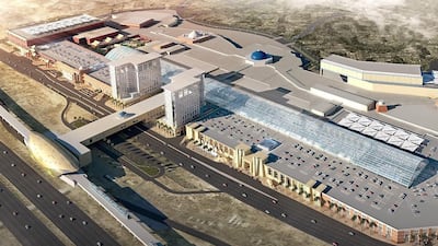 An artist's drawing of Ibn Battuta Mall. Courtesy Nakheel