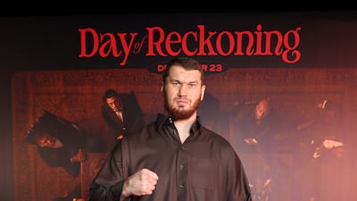 Arslanbek Makhmudov poses for a photo. Getty Images