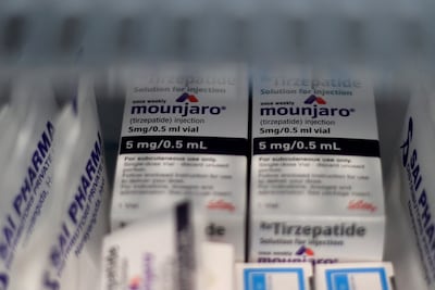 Vials of Eli Lilly's Mounjaro. Reuters