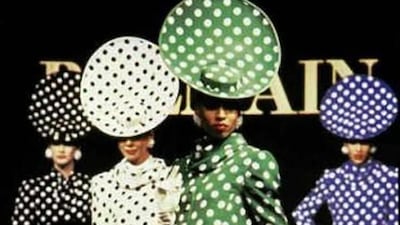 Pierre Balmain haute couture 1987. Photo: Balmain