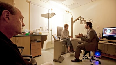 Sufferers of dry eye disease are recommended to visit their doctor, in case the syndrome is indicative of a wider problem. Jeff Topping / The National