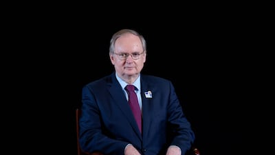 EU official Christian Berger in 2022 during his role as head of the EU delegation to Egypt. AFP