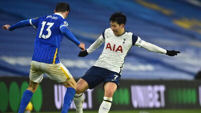Son Heung-Min 5 - Had a very quiet night. Was restricted to a couple of long-range efforts that didn’t trouble Sanchez in the Brighton goal. AFP