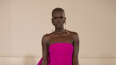 A look from Valentino's spring/summer 2022 haute couture collection. Photo: Valentino