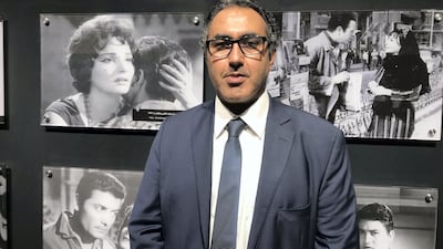 Karim Shaboury, the museographer in charge of the layout of the museum. Courtesy Walt Curnow