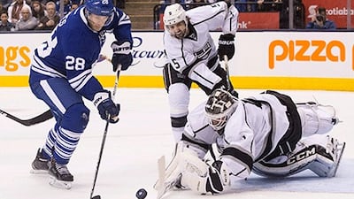 The Los Angeles Kings seem to be on a comeback after a poor season. Chris Young / AP Photo