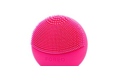 The Foreo Luna Play cleansing brush costs Dh180. Courtesy Foreo