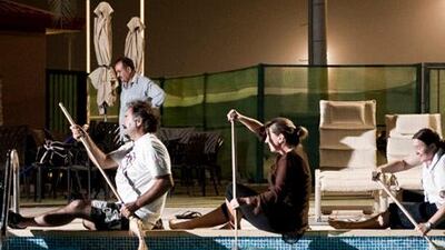 Not having a boat, and improvising mops and brooms as oars, has not stopped the enthusiastic Al Ain dragon boat team from dreaming big.