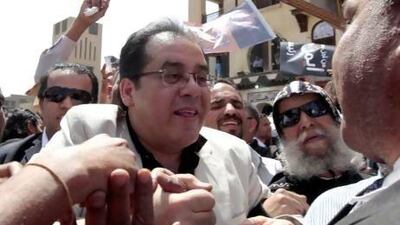 Ayman Nour submitted candidacy papers for last year's presidential elections, just seven years after becoming the first politician to run against former president Hosni Mubarak.