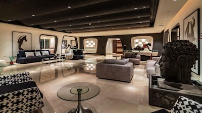 The spacious living area. Courtesy Allsopp & Allsopp