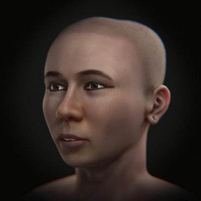 Facial reconstruction of Tutankhamun by Cicero Moraes. Photo: Cicero Moraes