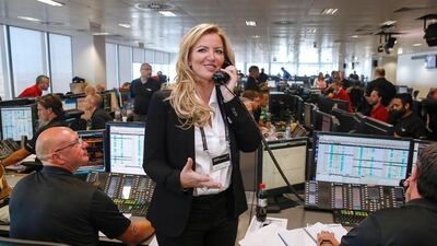 Michelle Mone, the founder of Ultimo says the business community in the UAE is more ‘forward-thinking’ than her home country. Luke MacGregor / Bloomberg