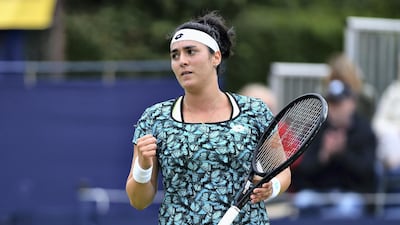 Ons Jabeur is up to world No 56 in the WTA rankings. Getty