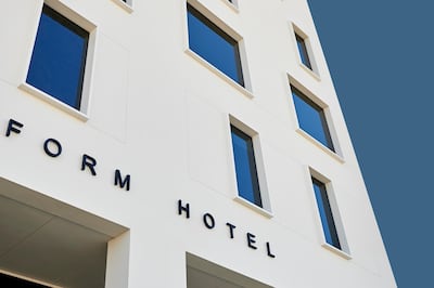 The Form Hotel in Dubai. Form Hotel