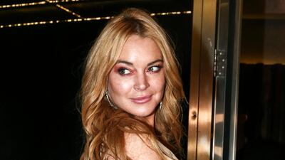 Lindsay Lohan recently opened a new beach house concept in Mykonos. AP