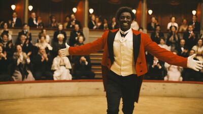 Omar Sy in Chocolat. The actor says he was touched by the film’s powerful story. Julian Torres / Gaumont