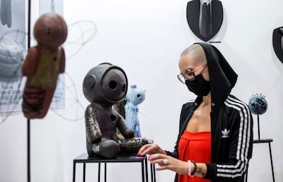 Each of Griet Van Den Auwelant's dolls has a name as well as a personality. Leslie Pableo / The National