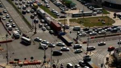 Abu Dhabi's Salam Street in December.