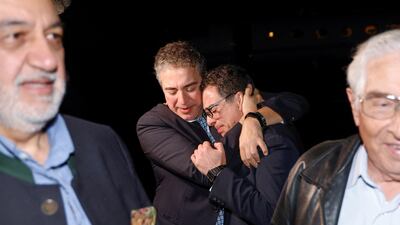 The repatriated Americans had been designated as wrongfully detained by the US government. Reuters