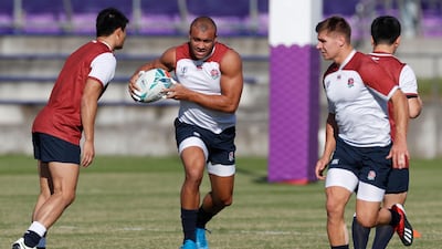 England centre Jonathan Joseph. AFP