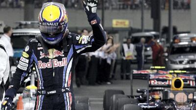 10th. Mark Webber, 42 points The Australian competed in the first five races at Yas Marina Circuit and he twice finished second in 2009 and 2013. AFP