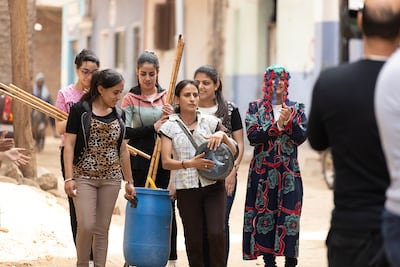 All members of the Panorama Barsha Troupe are from southern Egypt. Photo: Felucca Films