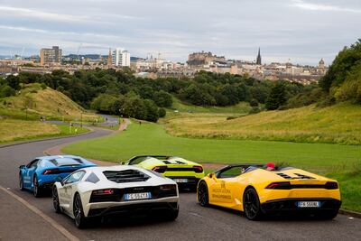 The Waldorf Astoria Drive Experience in Edinburgh, Scotland