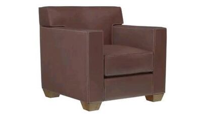 1920s club chair by Jean-Michel Frank.