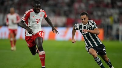 Commanding presence in the Bayern backline. Showed pace and clever reading of the game to snuff out a break by Rashford just before half time. Denied him space out wide again on the hour. Pretty much had the United forward in his pocket. AP