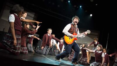 Several Broadway productions take Hollywood films and remake them for the stage, including School of Rock. Timmy Blupe / AP
