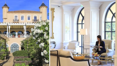 White Lotus season four is set within Chateau de La Messardiere in Saint-Tropez. AFP