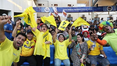 Cricket fans lapped up the Indian Premier League games, but will have to wait for some time for Pakistan’s Super League action. Pawan Singh / The National