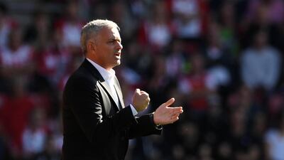 Jose Mourinho and Manchester United have travelled to Moscow ahead of their Uefa Champions League tie against CSKA on Wednesday. Tony O'Brien / Reuters