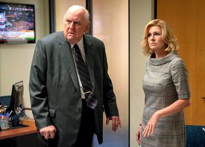 John Lithgow and Connie Britton in 'Bombshell'. IMDb