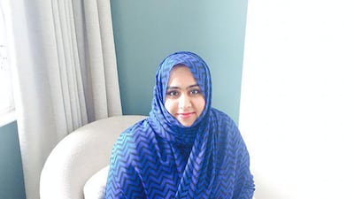 Ohoud Al Najjer before the hammer attack