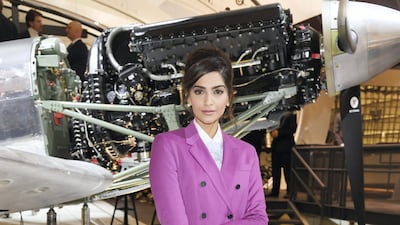 Sonam Kapoor is the master of relaxed style, as proven by this double breasted Calvin Klein suit. AFP