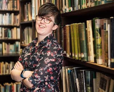 Journalist Lyra McKee, who was killed in a shooting in Londonderry, Northern Ireland