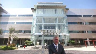 October 25, 2010/ Abu Dhabi / Dr. Tod A. Laursen is the newly appointed President of Khalifa University in Abu Dhabi October 25, 2010. (Sammy Dallal / The National)