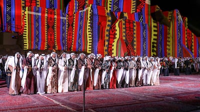Leaders and members of the public gather for the launch.
