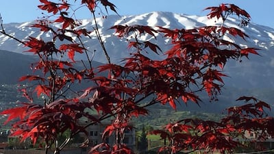 From snow-capped mountains to remote valleys, the Lebanon Mountain Trail is open year-round for hikers. Courtesy LMTA